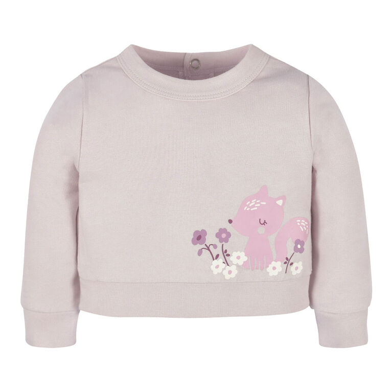 Gerber Childrenswear - Ensemble 3 pièces haut, tutu et legging Woodland pour bébé