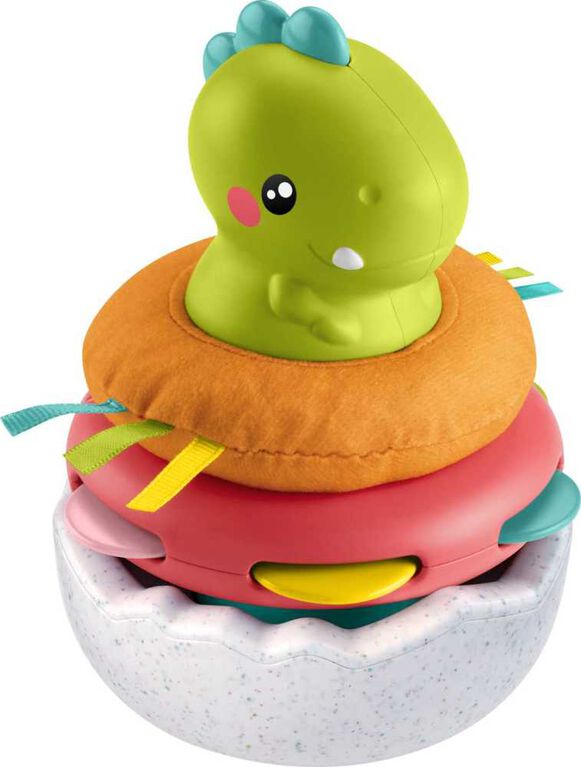 Fisher-Price Paradise Pals Wobble and Stack Dino