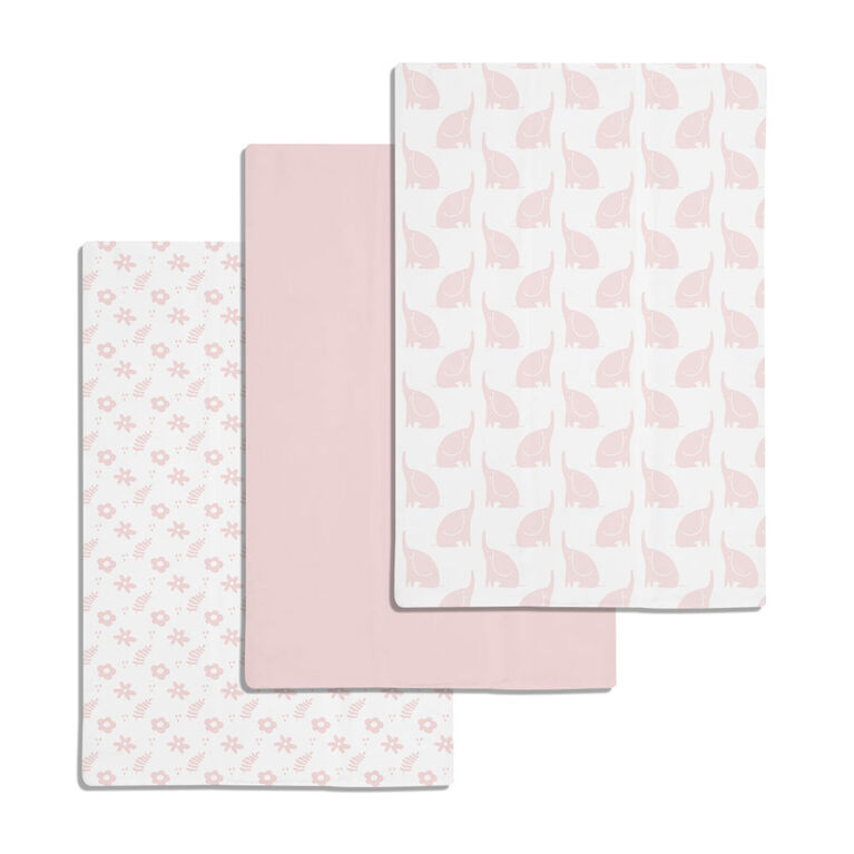 Koala Baby - 3 Pack Jersey Burpcloths - Assortment May Vary