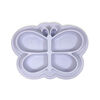Siliplate Mess-free silicone plate - LILAC BUTTERFLY