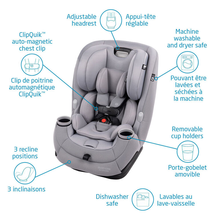 Maxi-Cosi Pria All In One Carseat - Authentic Grey