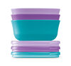 NUK Stacking Bowl 3Pack - Purple/Blue