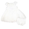 Rock a Bye Baby  White 2 Piece   Eyelet 6-9M