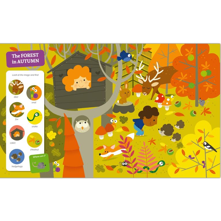 Seek-and-Find Little Ones: The Four Seasons - English Edition