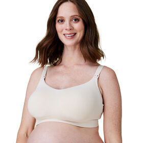 Bravado! Designs Intrigue Balconette Maternity & Nursing Bra, Pearl, X-Large Full Cup
