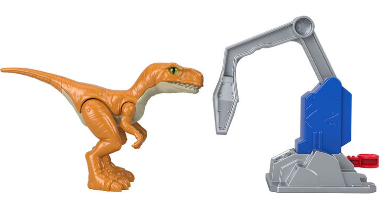 Imaginext Jurassic World Dominion Atrociraptor 'Tiger' Dinosaur Toy