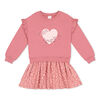 Rococo Fleece Dress Pink
