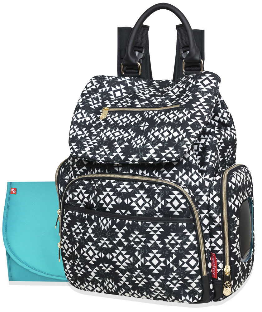 Aztec diaper top bag backpack