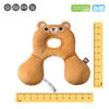 Benbat - Total Support Headrest - Bear / Brown / 0-12 Months Old