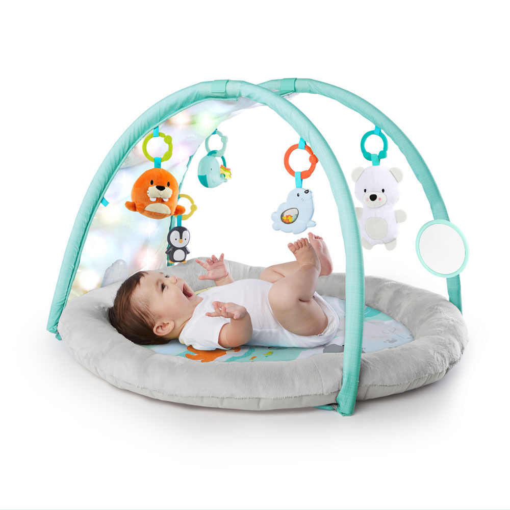 Bright starts arctic glow baby gym discount