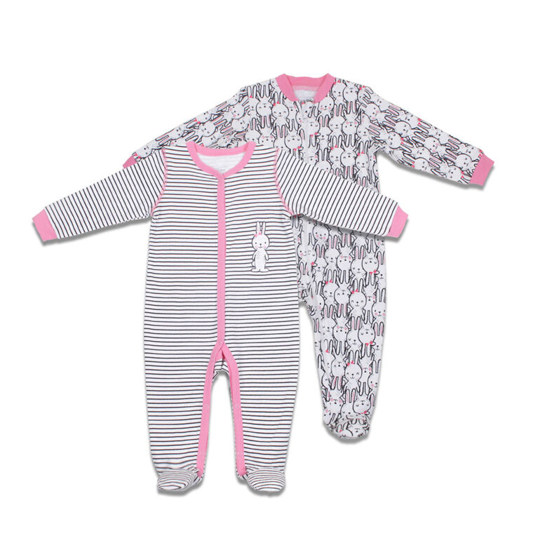 Koala Baby 2-Pack Sleeper - Bunny, Newborn