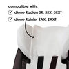 Diono Car Seat Summer Cover, Keep Your Babys Car Seat Cool, Absorbs Excess Moisture, Compatible With Radian & Rainier Convertible Car Seats