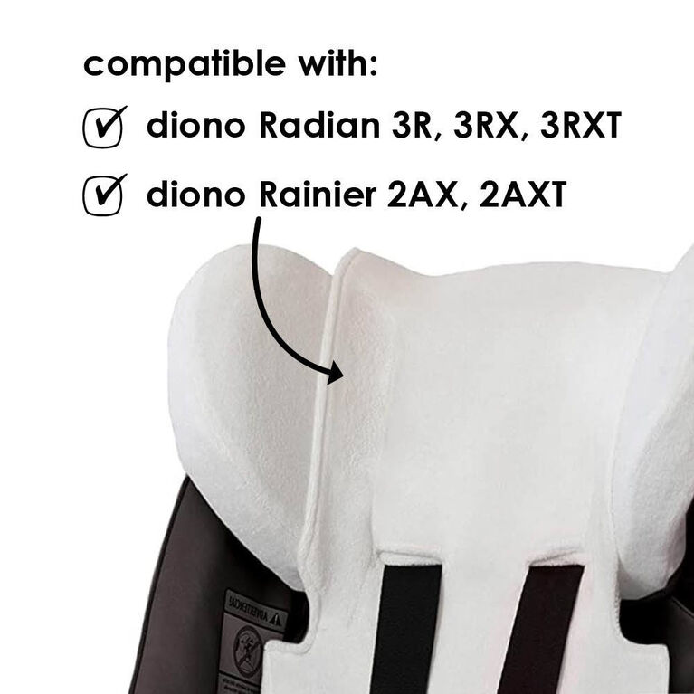 Diono Car Seat Summer Cover, Keep Your Babys Car Seat Cool, Absorbs Excess Moisture, Compatible With Radian & Rainier Convertible Car Seats