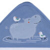 Koala Baby - Blue Hippo Kint Hooded Towel - 3 Pack