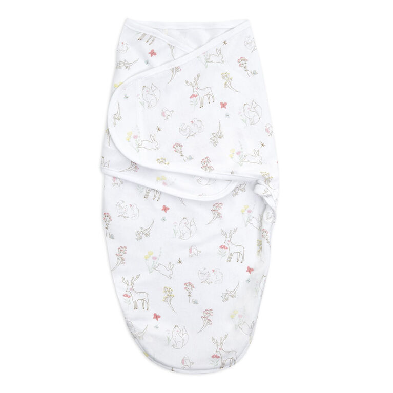 Couverture à Emmailloter Easy Aden + Anais Essentials Fairy Tale Flower 0-3 M, Lot de 3