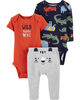 Carter's 3-Piece Tiger Little Character Set Orange - 12 Months