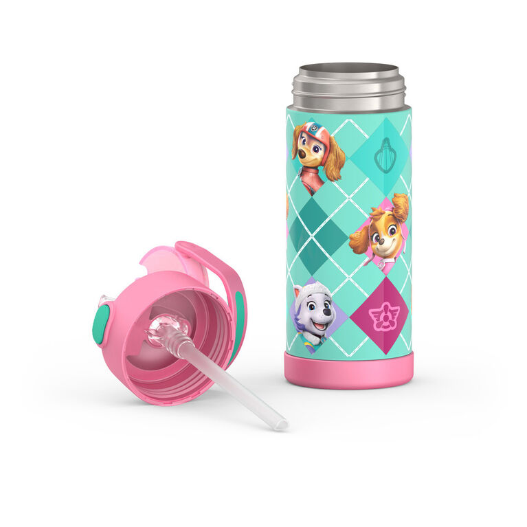 14oz SS Vac Insulated Straw Bottle - Paw Patrol
