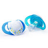 Chicco NaturalFit 2-Pack Deco Orthodontic Pacifier 4 Months+ - Blue