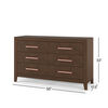 Child Craft Kieran Double Dresser, Toasted Chestnut