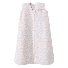 HALO SleepSack - Micro Fleece - Pink Leaves - Large
