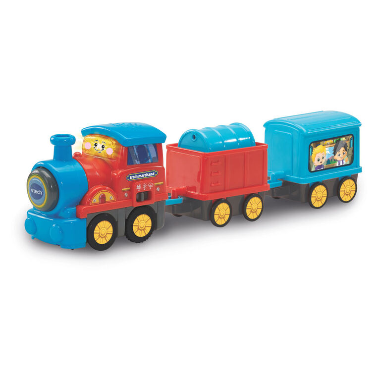 VTech Super circuit train éducatif + Adam train marchand - Édition française