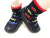 Tickle toes - Navy Sole & Socks with Dinos Skids Proof Shoes 18-24 Months