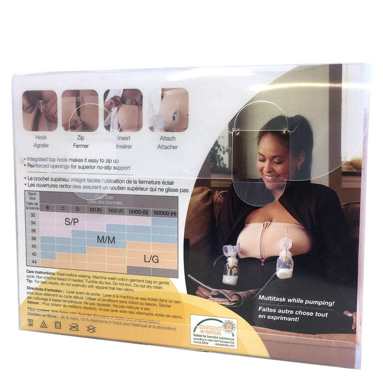 Medela Easy Expression Bustier - Nude, Small