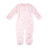 Baby Mode Plush Sleeper: Pink Heart 0-3M