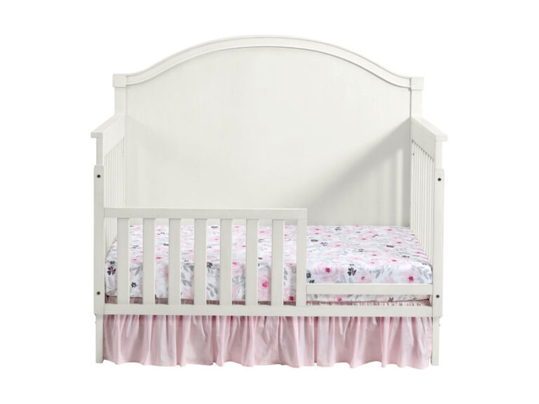 Lit de bébé convertible 4 en 1 Oxford Baby Elizabeth Vintage de couleur blanche - Notre exclusivité