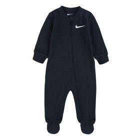 Nike Footed Coverall - Black- 3 Months
