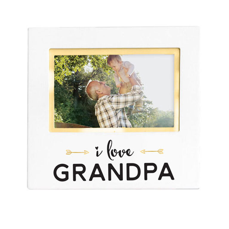 Pearhead I Love Grandpa Sentiment Frame - English Edition