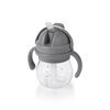 Straw Cup With Handles (6 Oz.) - Gray