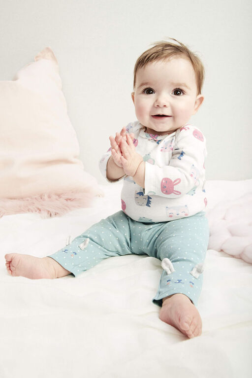 Carter's 3-Piece Bunny Little Character Set Multi-Color - 3 Months