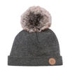 Petit Coulou - Organic cotton beanie - Graphite