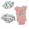 Baby Mode Pink 3 Piece Tutu Set 