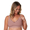 Basics par Bravado Soutien-gorge de grossesse et d’allaitement à une épaisseur, Mink, Grande
