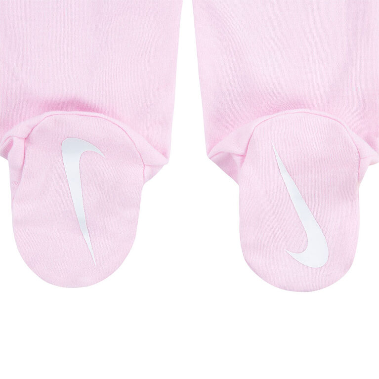 Nike Footed Coverall - Pink Foam