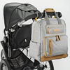 JJ Cole Papago Pack Backpack Diaper Bag - Light Heather Grey