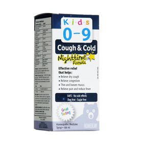 Homeocan Kids 0-9 Cough & Cold Nighttime