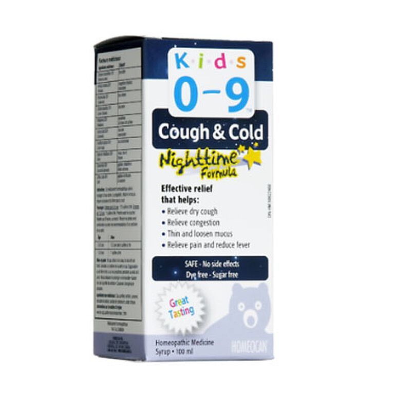 Homeocan enfants 0-9 toux et rhume nuit