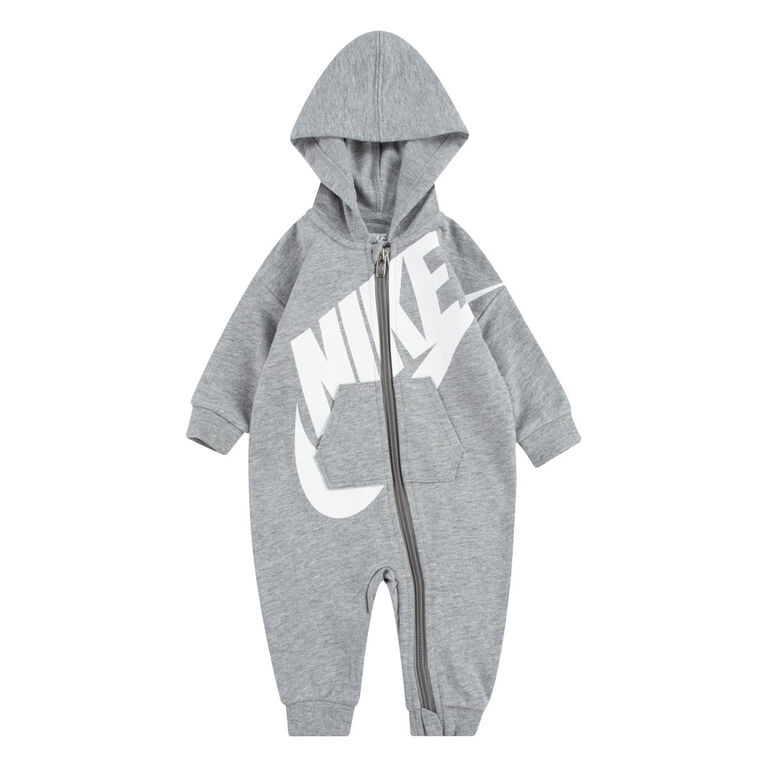 Combinaison Nike Futura avec Capuchon - Gris - Taille 9 Mois