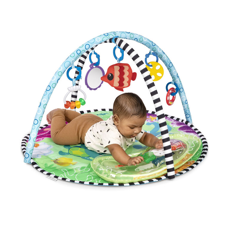 Baby Einstein Tapis de Jeu d'Eveil - Sensoriel Play Space - Gris