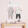 Just Born Baby Girls' 2-Piece Organic Tunic and Pant Set - Lil' Lamb 6-9 months