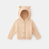 petit cardigan, 9-12m - brun