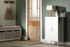 Crea Metal 2-Door Cabinet Pure White