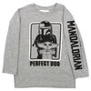 Lego Mandalorian Duo Long Sleeve Tshirt Heather Grey - 7