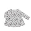 The Peanutshell Baby Girl Layette Mix & Match Shoes Long Sleeve Shirt with Pocket - Newborn