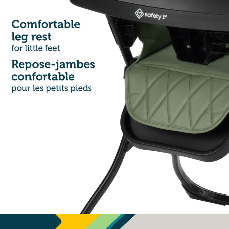 Safety 1st Compact Lily Highchair - Mineral Green