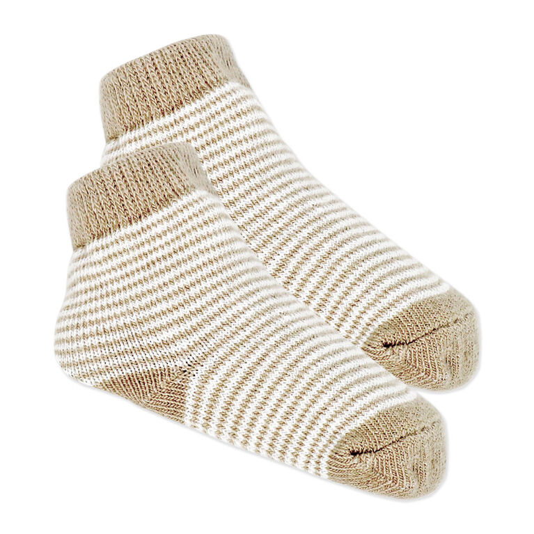Naturelle 5 Piece Layette Box Set: Beige 0-6M