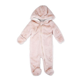 Baby Mode Signature Luxury Plush Pram: Pink 0-3M